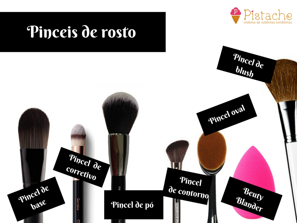 Tipos De Pinceis De Maquiagem