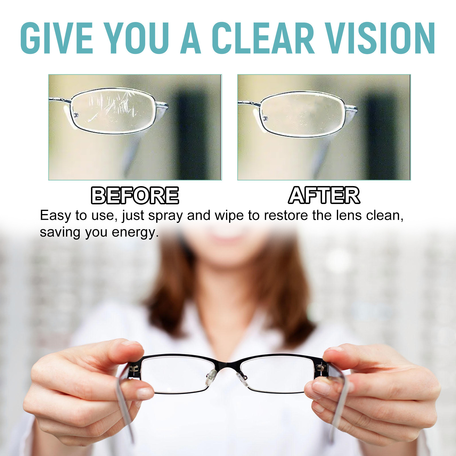 tirar riscos de lentes de óculos