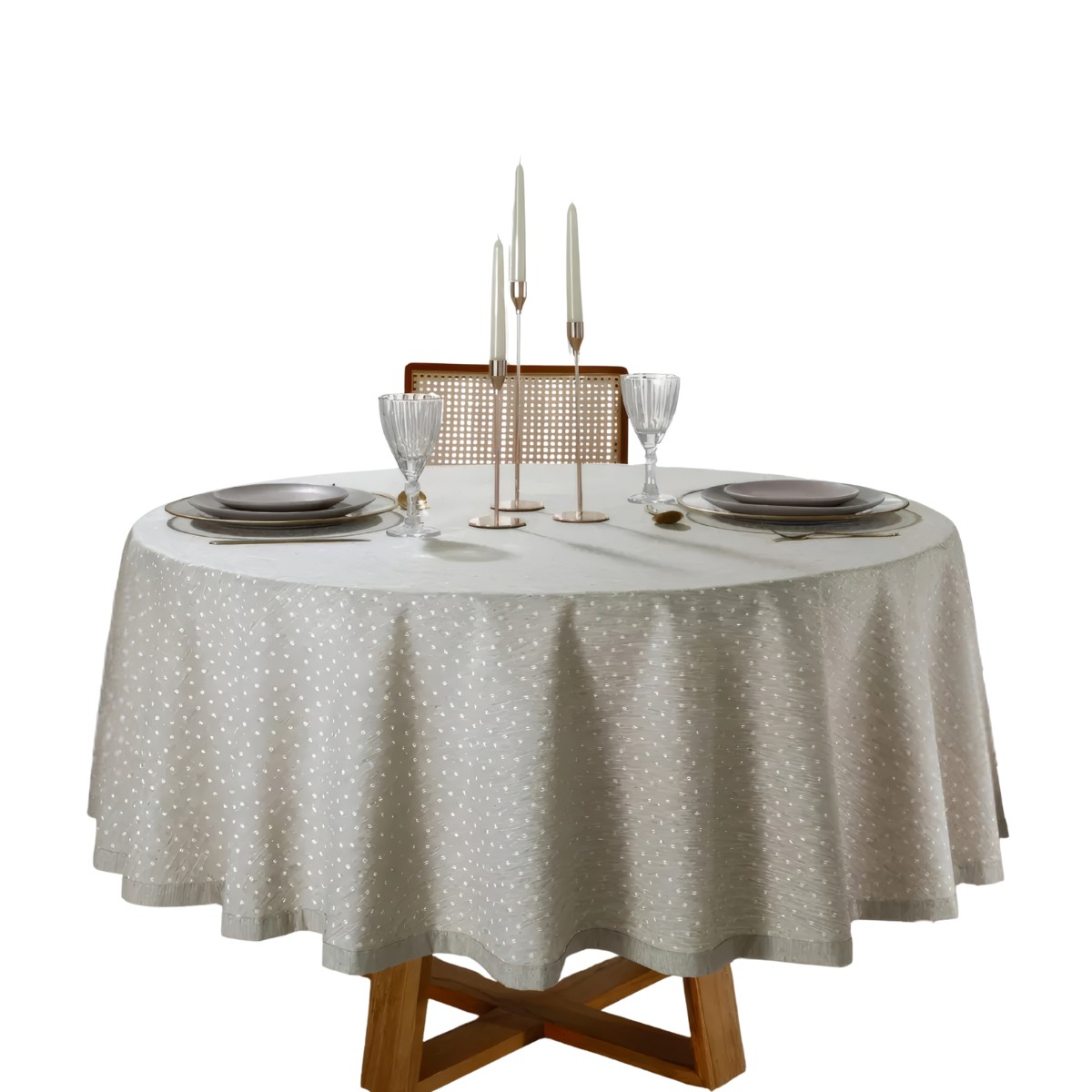 Toalha de mesa redonda 180 cm