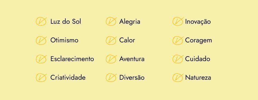 tons de amarelo para inspirar ambientes