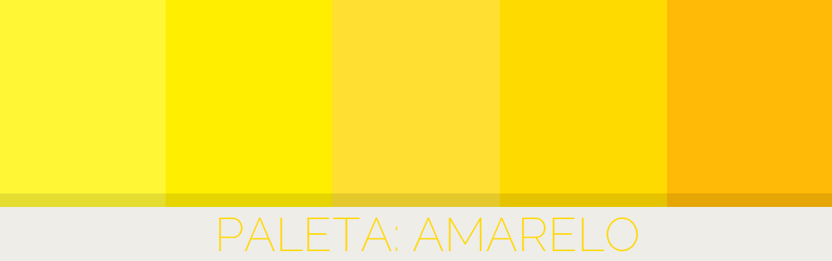 amarelo canário em detalhes de design