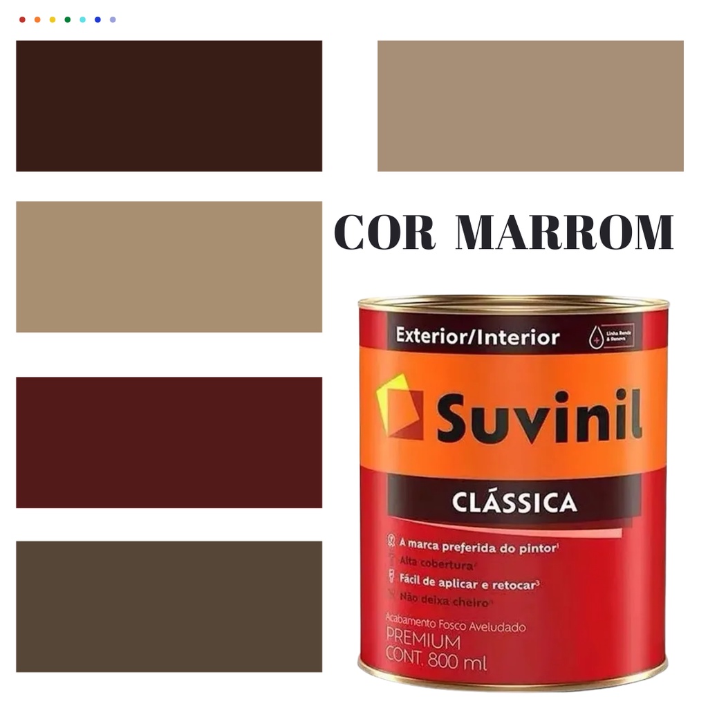 tinta marrom para fachada
