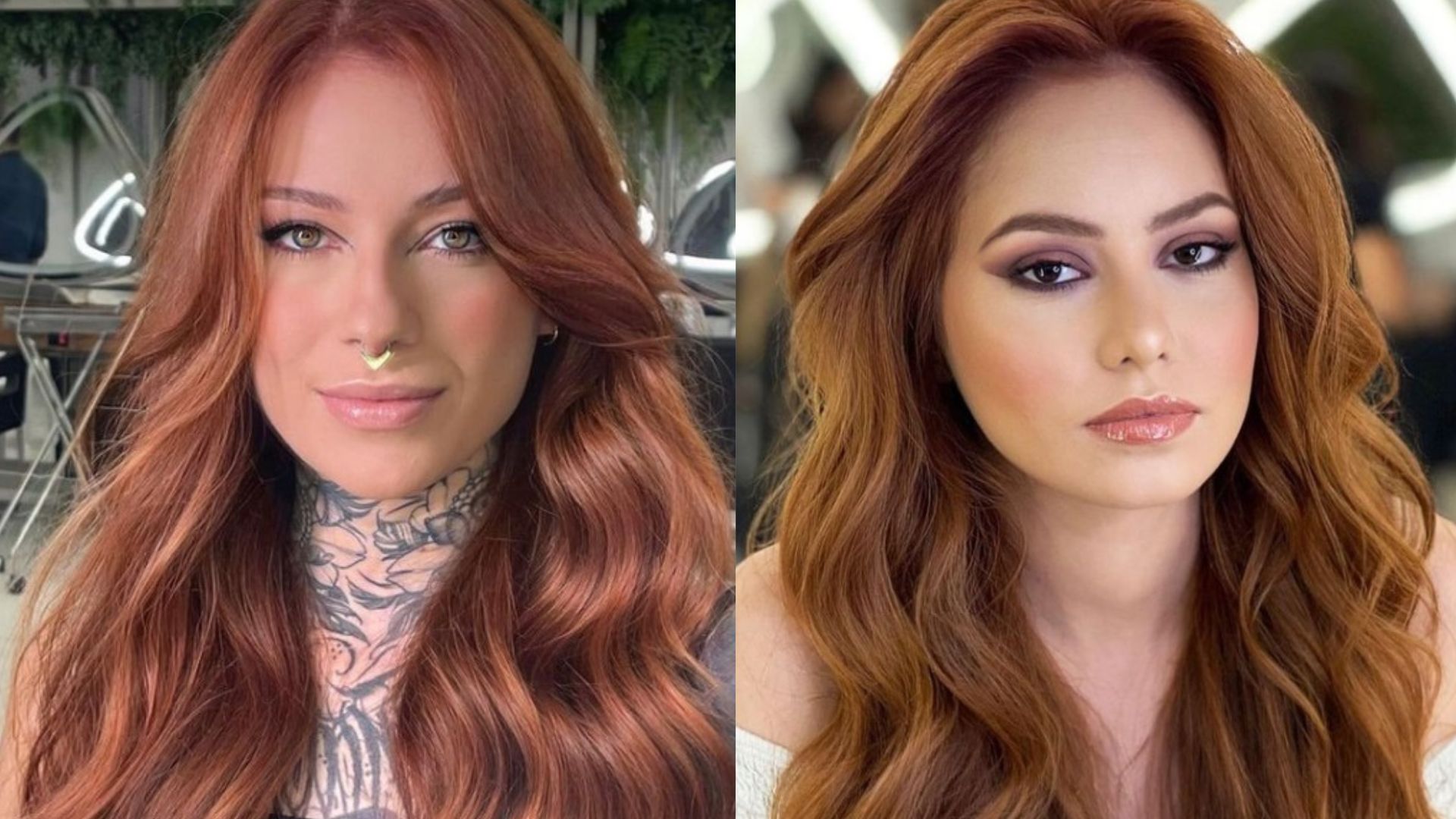 ruivo acobreado vs ruivo strawberry blonde