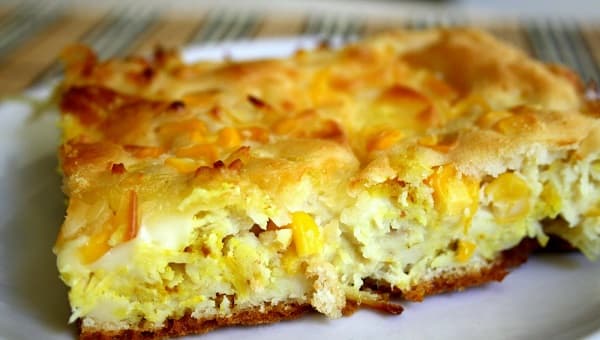 Torta De Milho Receita