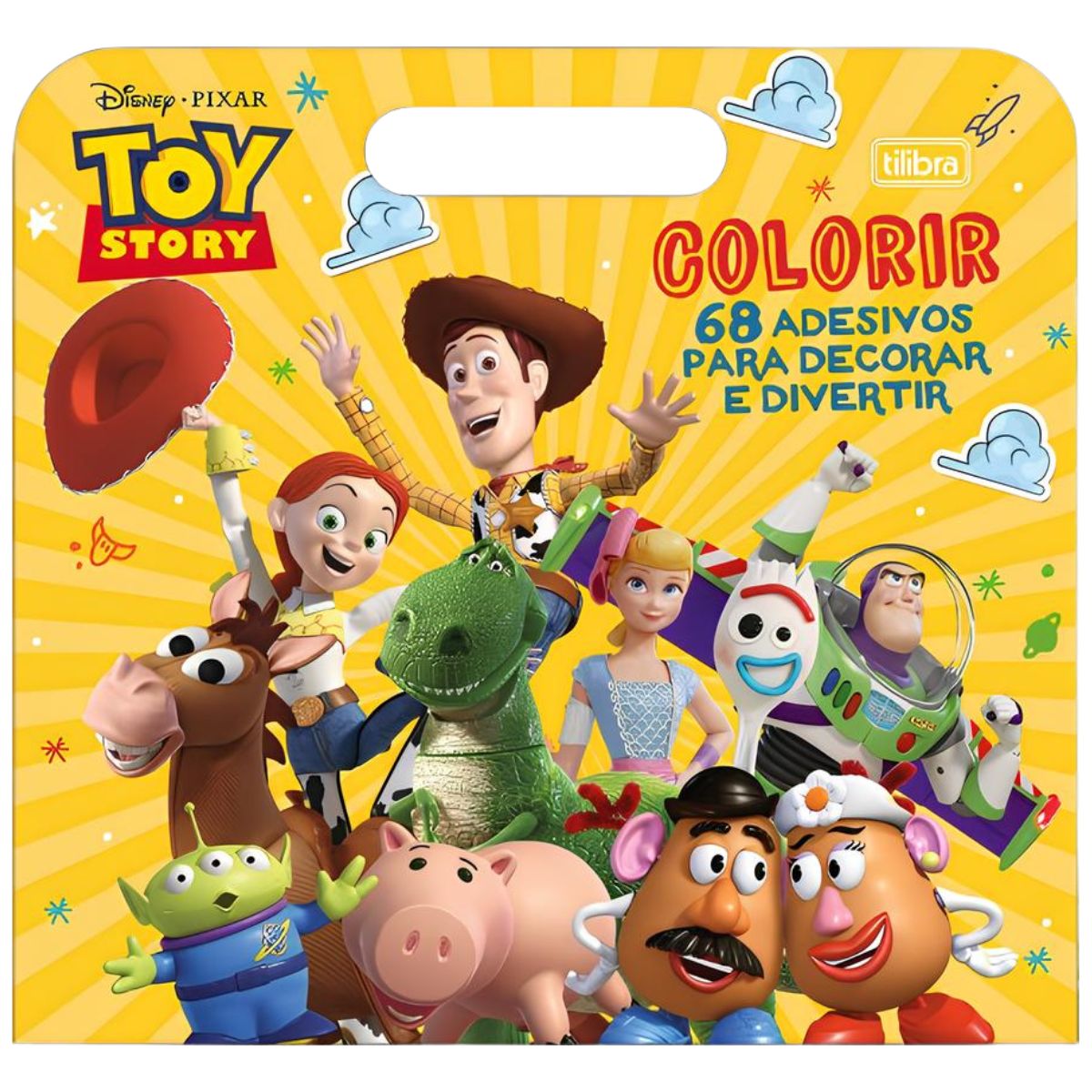 woody para colorir