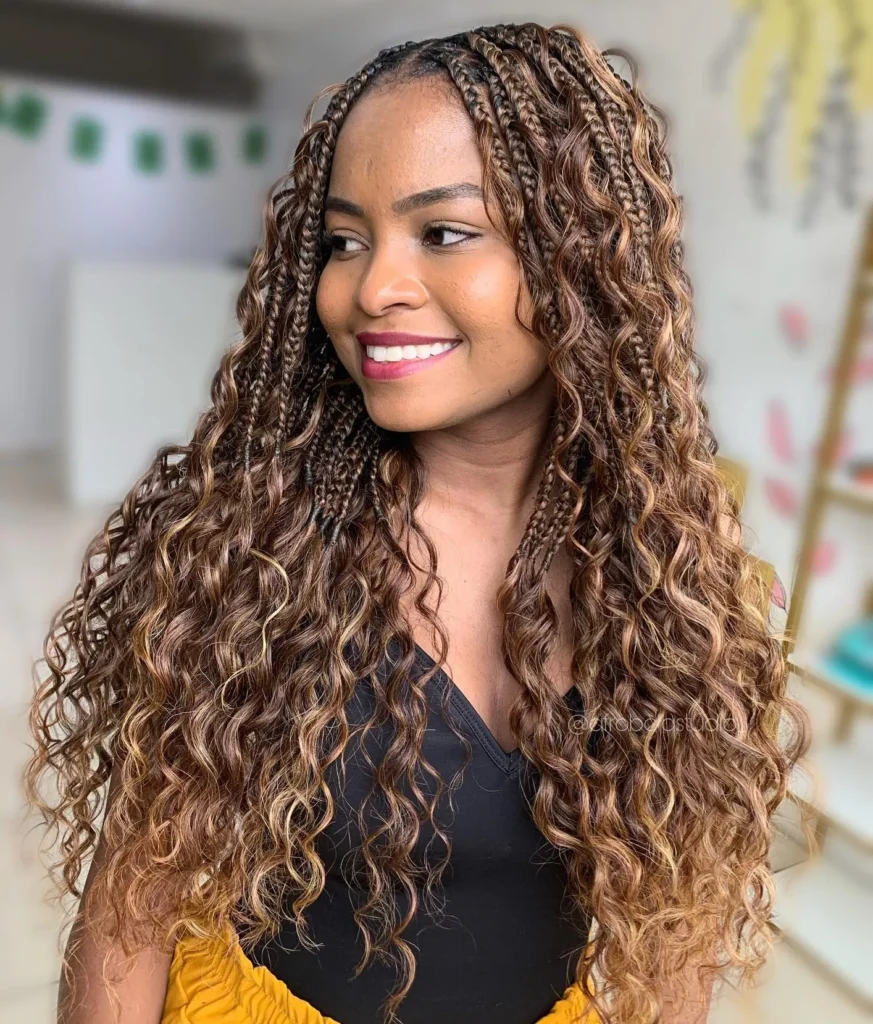 como evitar frizz trança nago cachos soltos