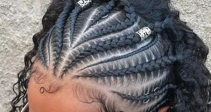 ideias de trança nagô feminina cabelo curto