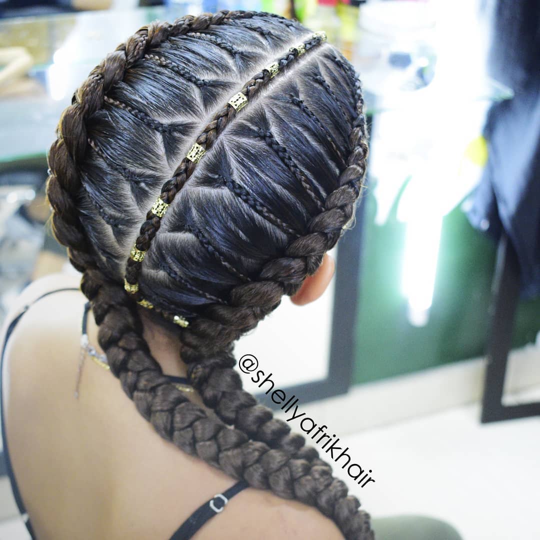 erros comuns ao fazer trança nagô em todo o cabelo