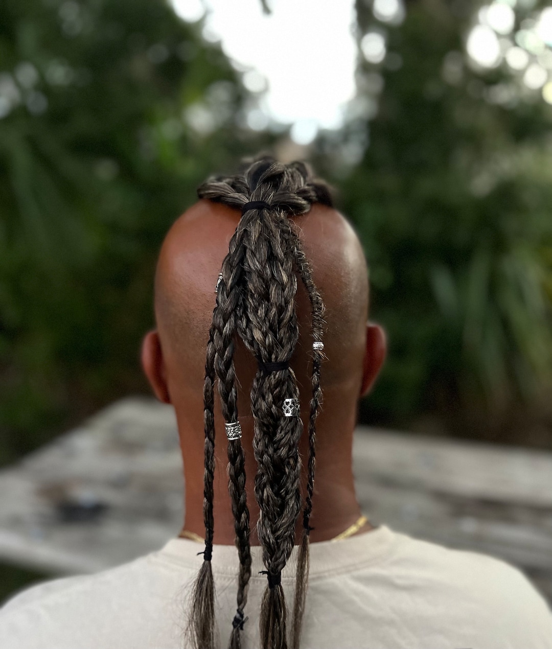 trança viking masculina ou penteado samurai qual escolher