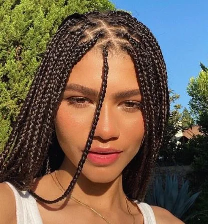 box braids vs knotless braids qual escolher