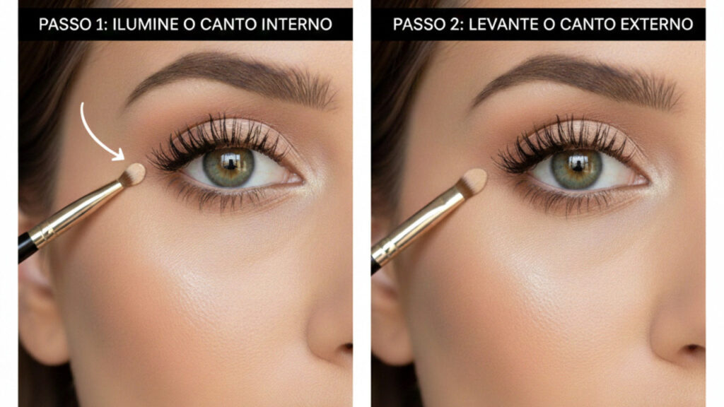 técnicas para deixar o olhar maior