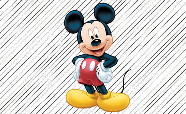 turma do mickey colorir