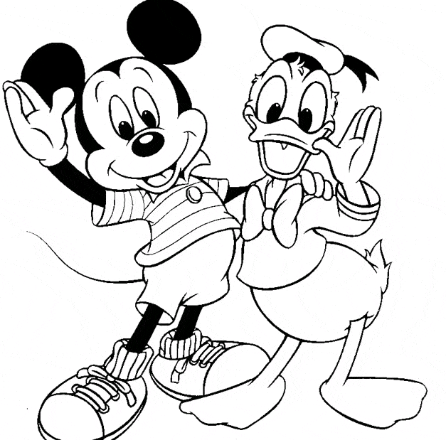 erros comuns ao imprimir desenhos do mickey para colorir