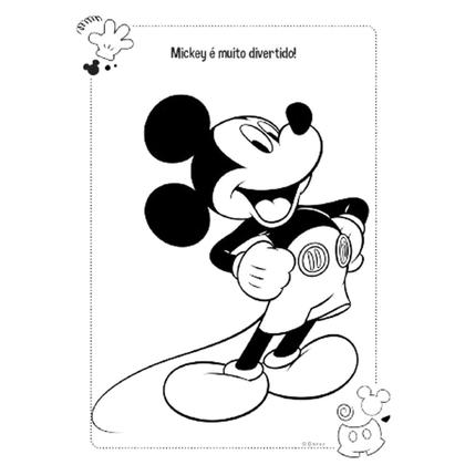 livro de colorir turma do mickey vs desenhos avulsos