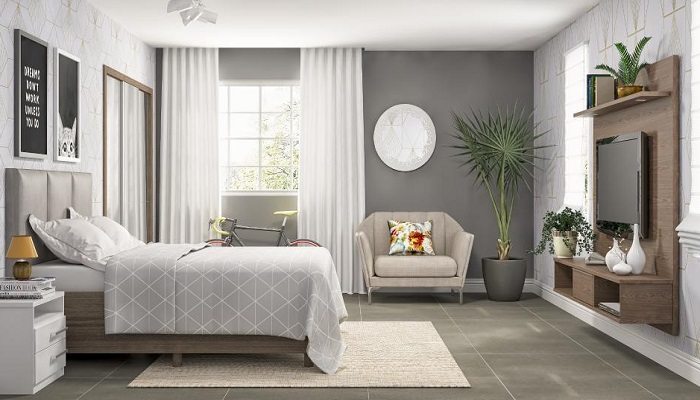 Distância ideal TV quarto