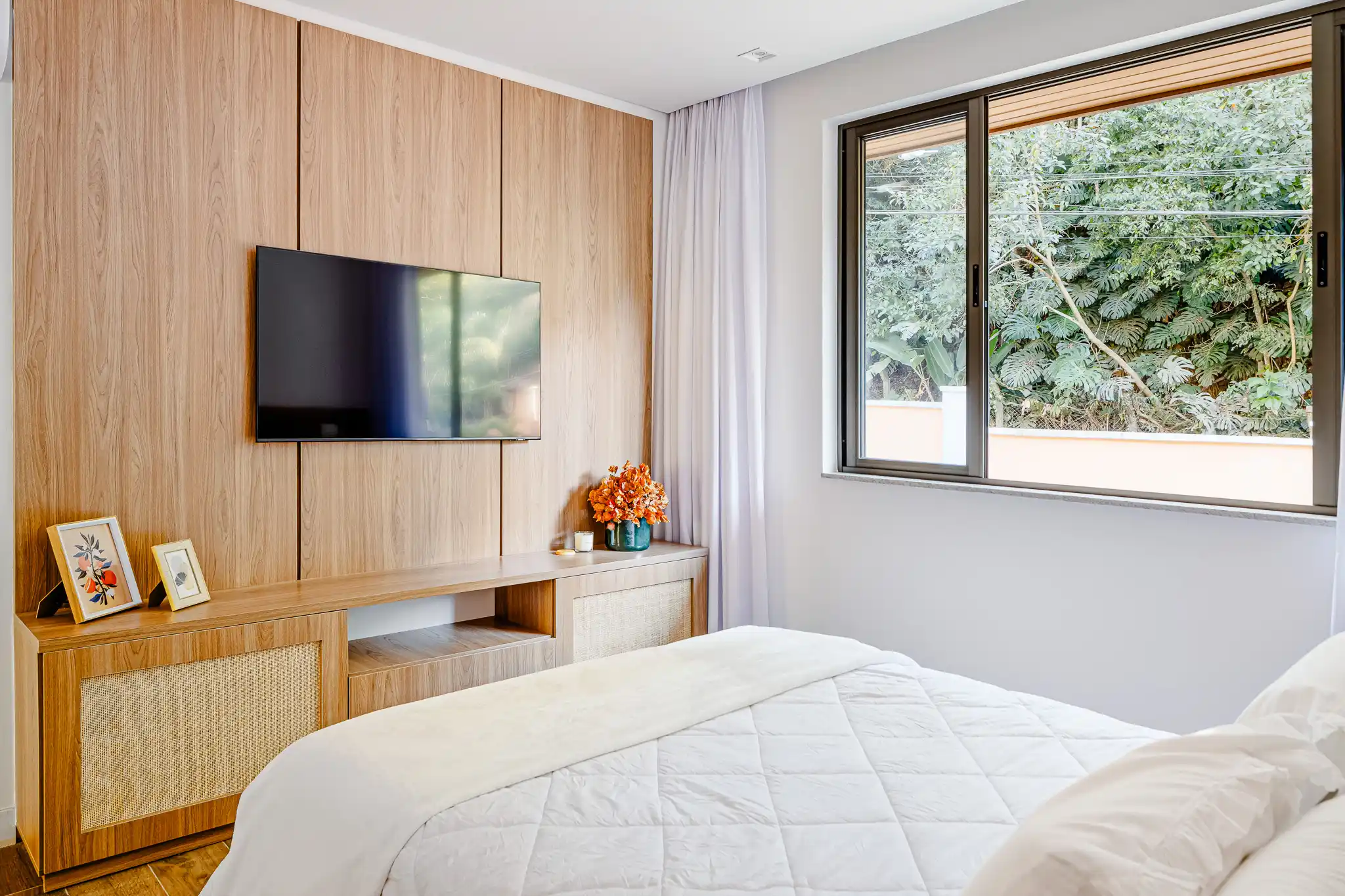 Altura ideal TV quarto