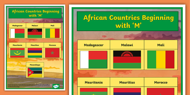 lista completa de países que começam com a letra m