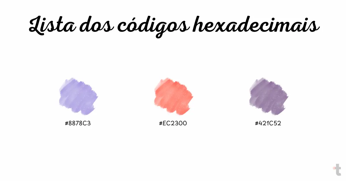 uma cor com a letra u