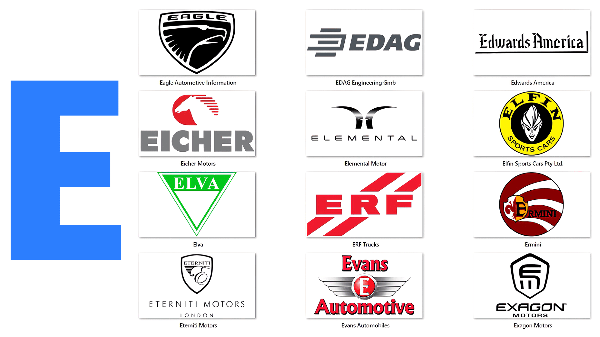 empresas que começam com E