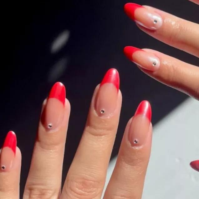 melhores ideias unha almond delicada