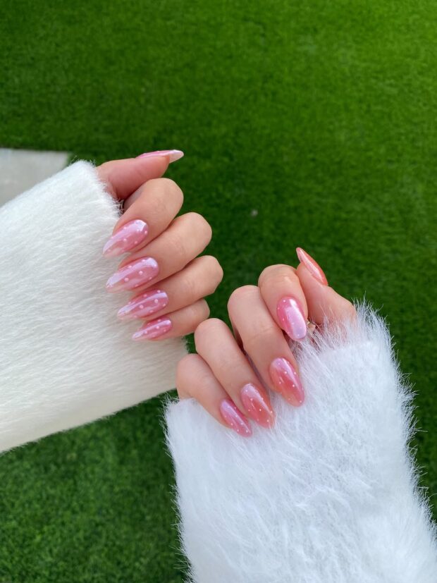 unha almond elegante