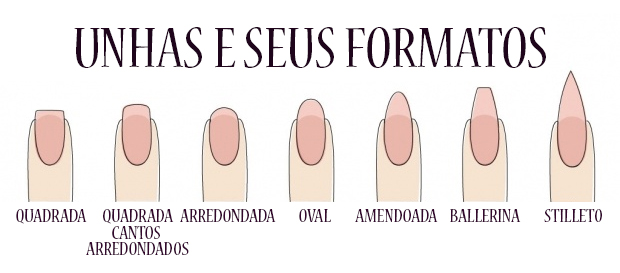unha amendoada vs stiletto qual a melhor