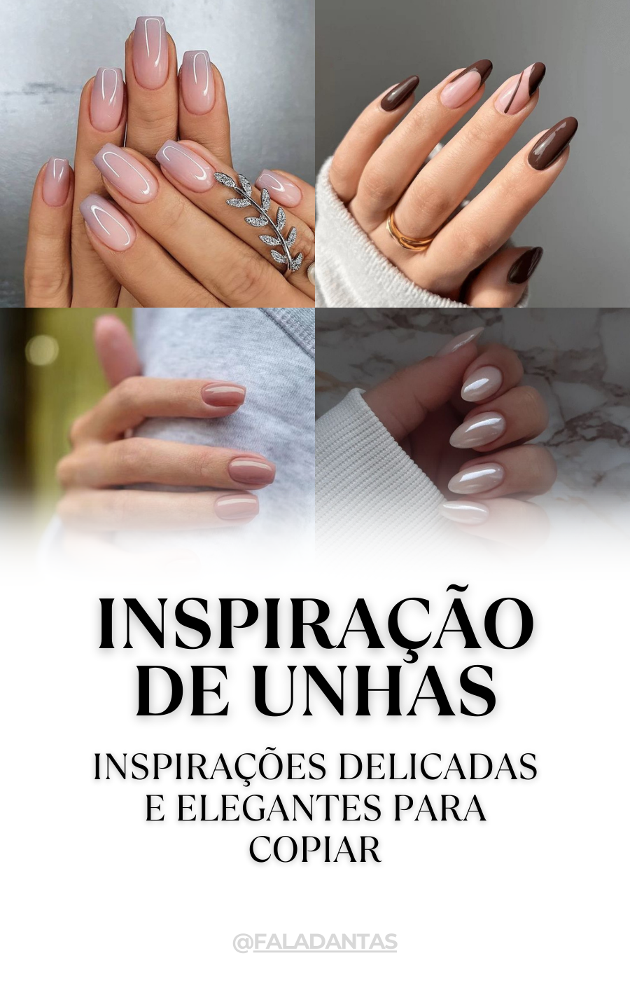 unha chique com esmalte cremoso França