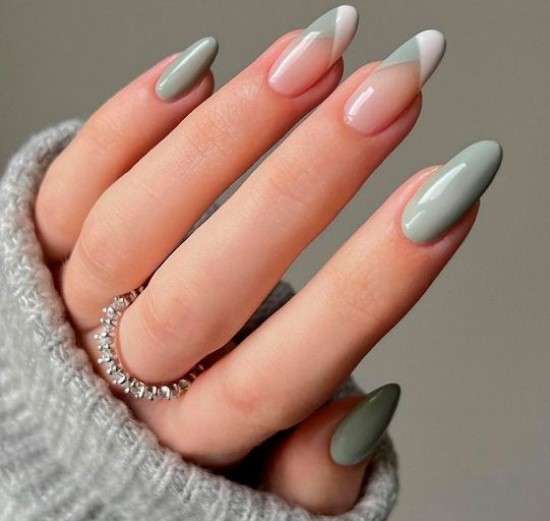 inspiração unhas claras delicadas para casamento