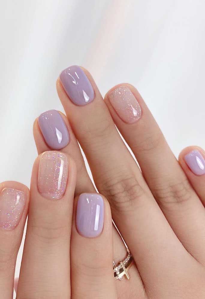 inspiração unhas curtas decoradas