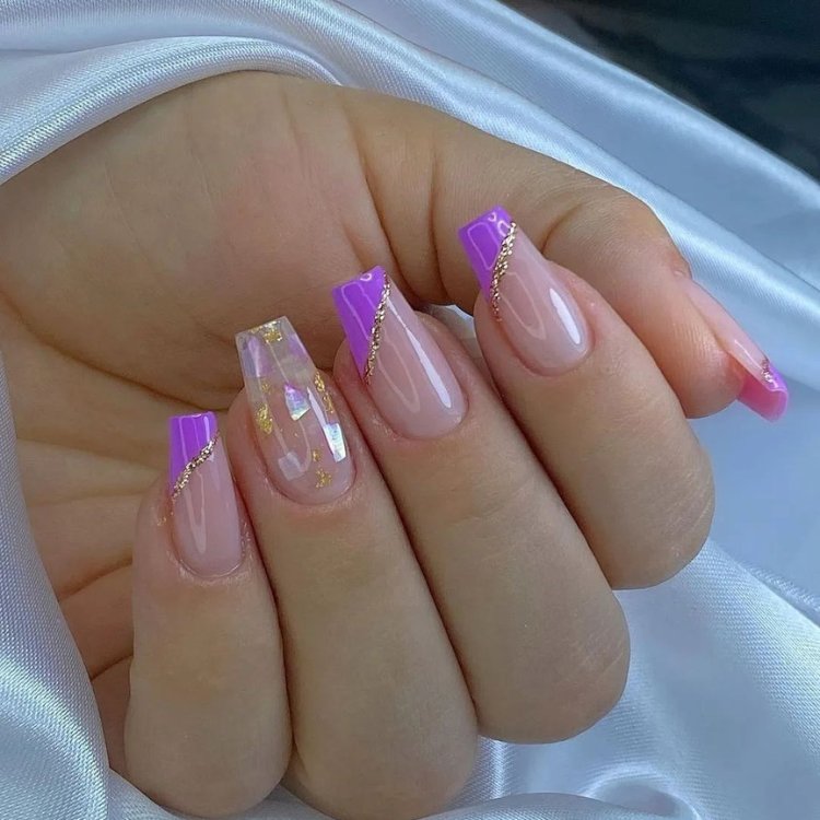 unha de gel bailarina