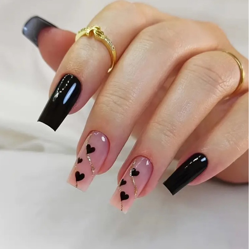 unhas decoradas francesinha