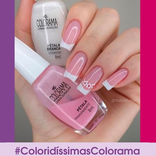 unhas decoradas metalizadas