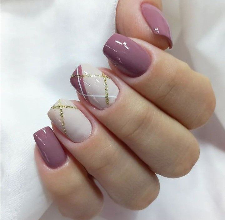 unhas decoradas vinho