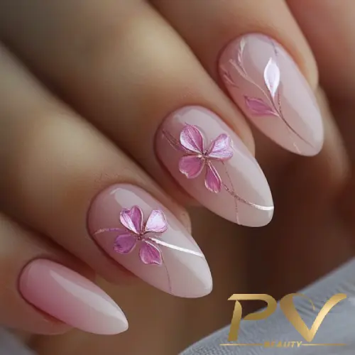 unha decorada rosa vs unha decorada vermelha