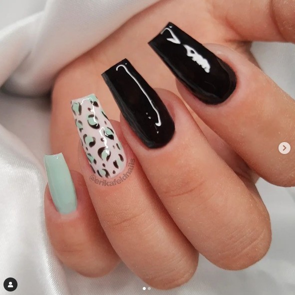 como cuidar de unha bailarina preta em gel