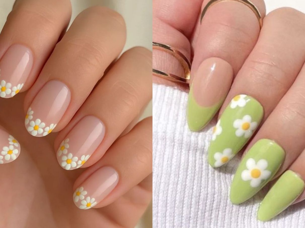 como fazer unhas flor de cerejeira 3D