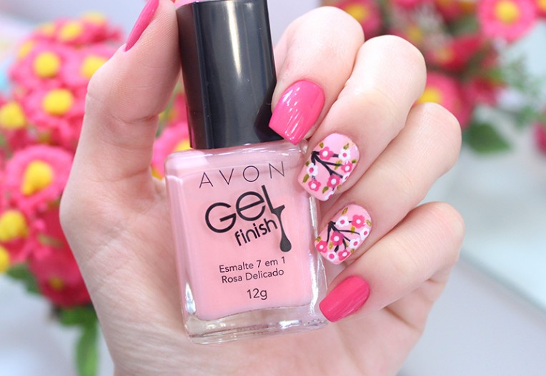 quanto custa fazer unhas decoradas flor de cerejeira