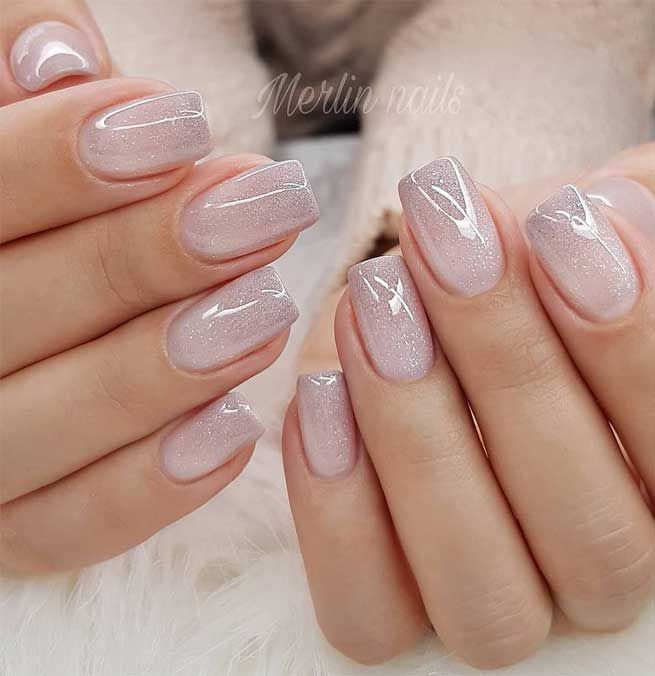 unhas delicadas noiva