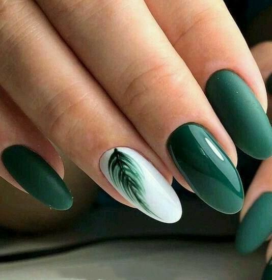 quanto custa fazer unha verde escuro decorada