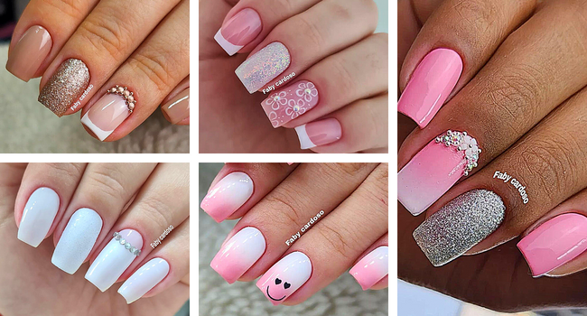 unhas claras que alongam