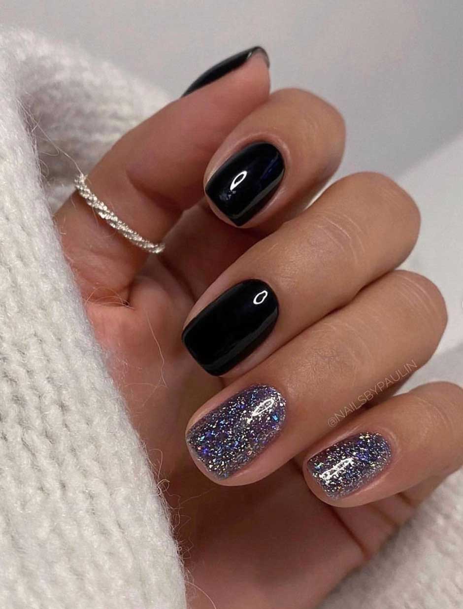 unhas curtas elegantes