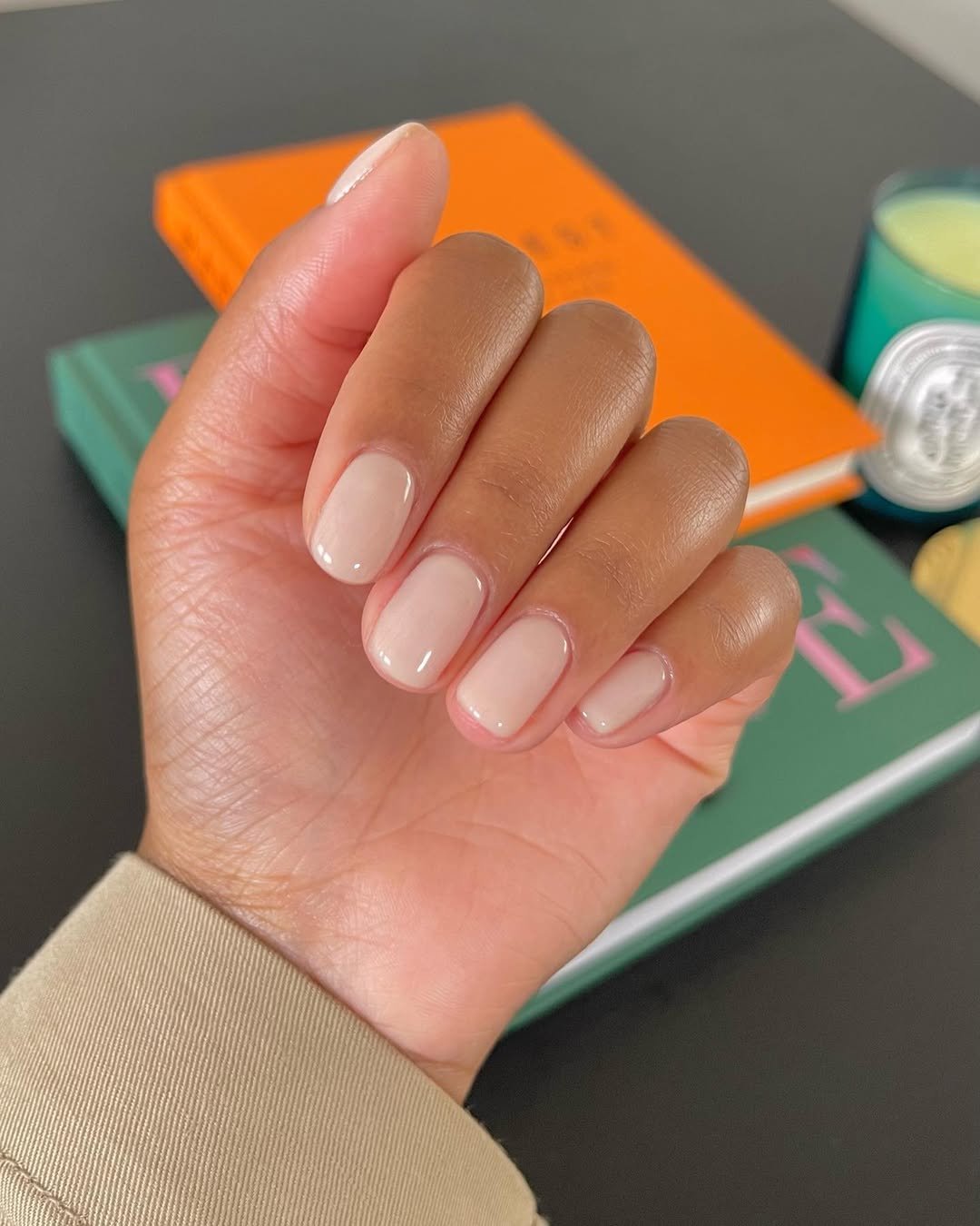 unhas curtas para festa