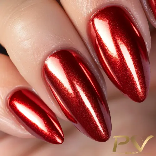 erros comuns ao fazer unhas de gel vermelhas