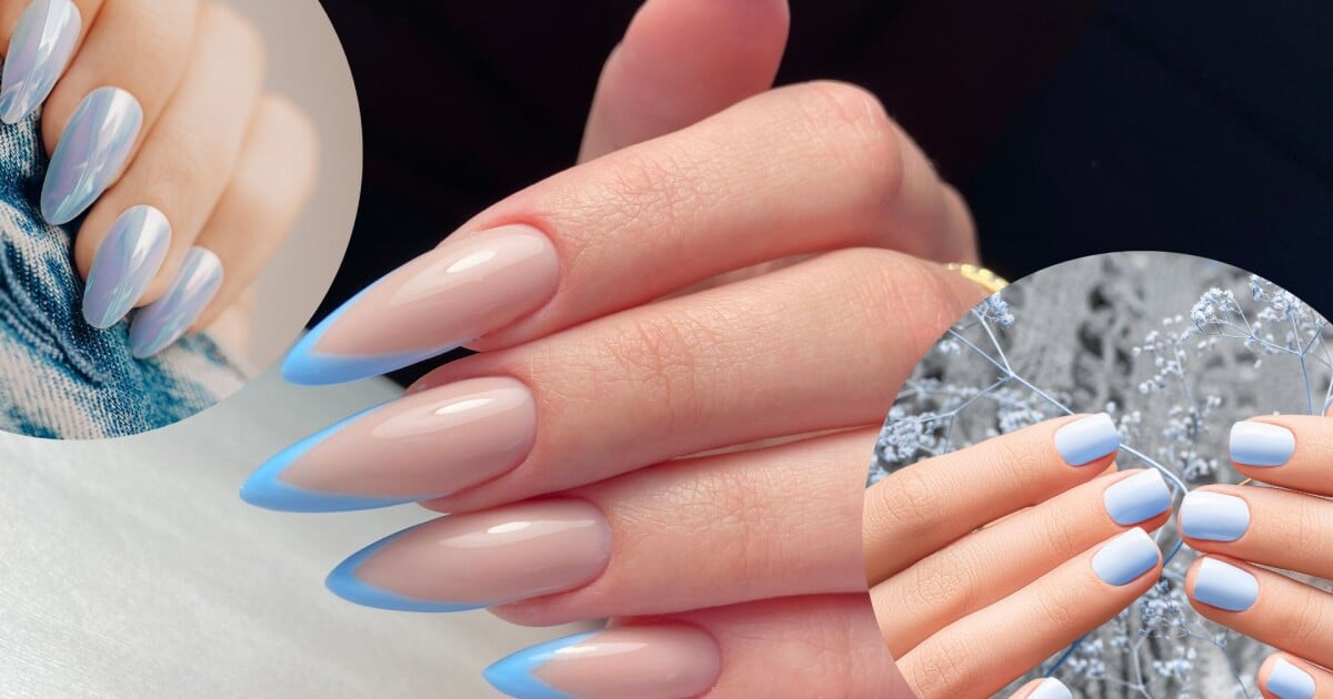 Unhas Decoradas Azuis 2016