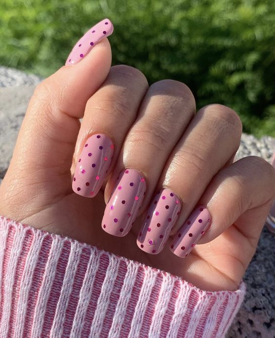 Unhas Decoradas Com Bolinhas