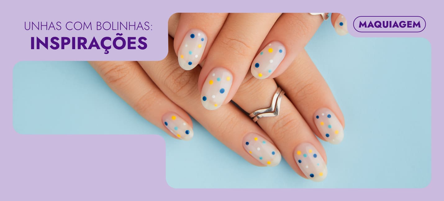 Unhas Decoradas Com Bolinhas