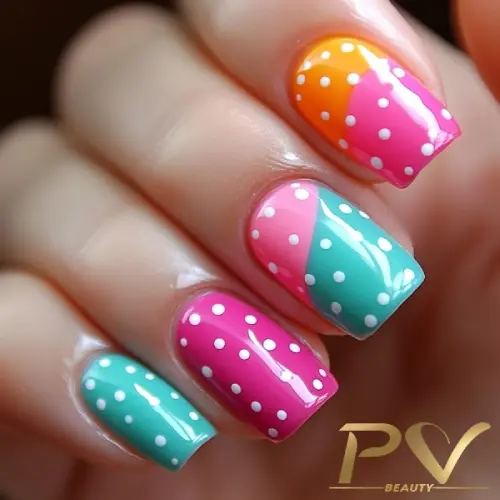 Unhas Decoradas Com Bolinhas