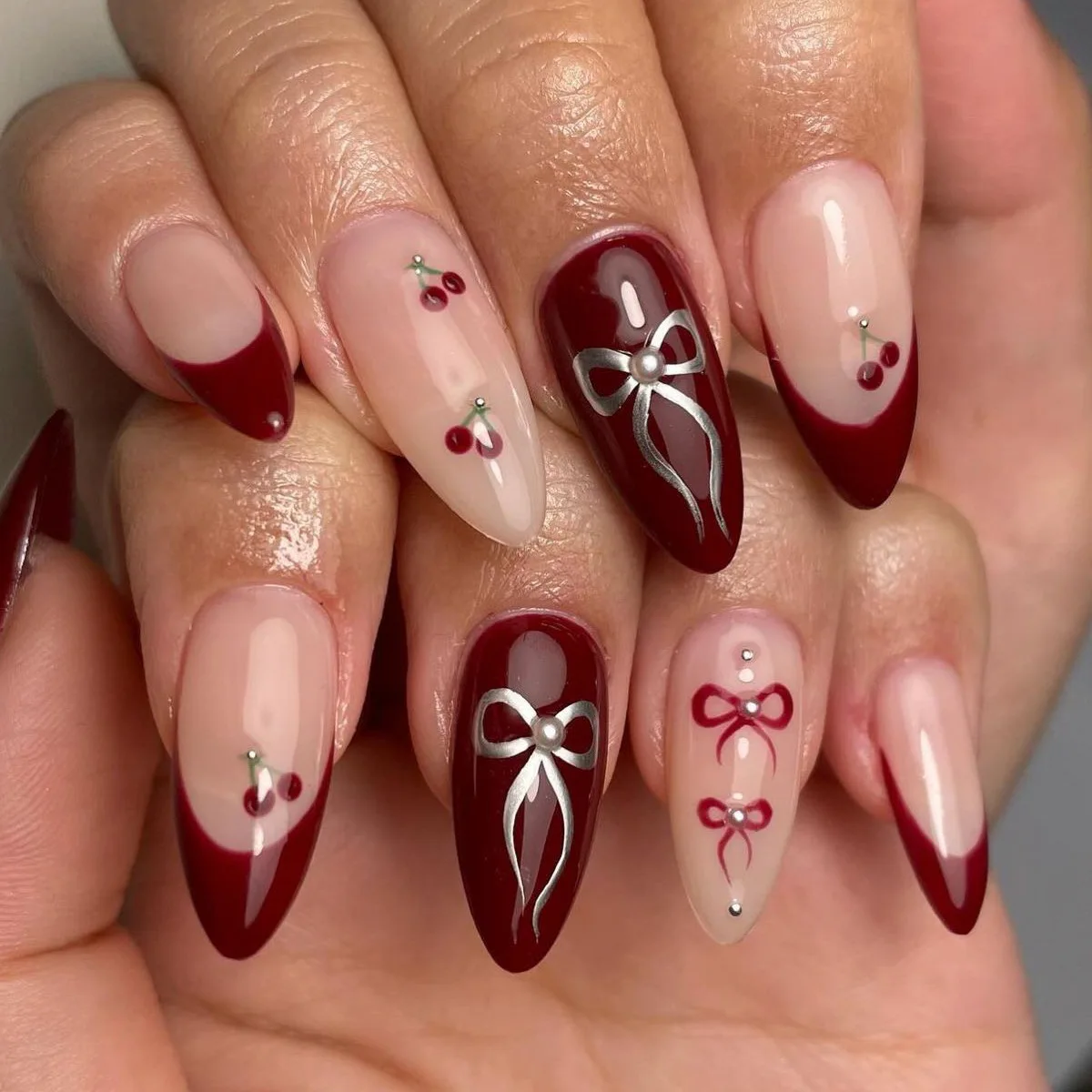 Unhas Decoradas Com Bolinhas