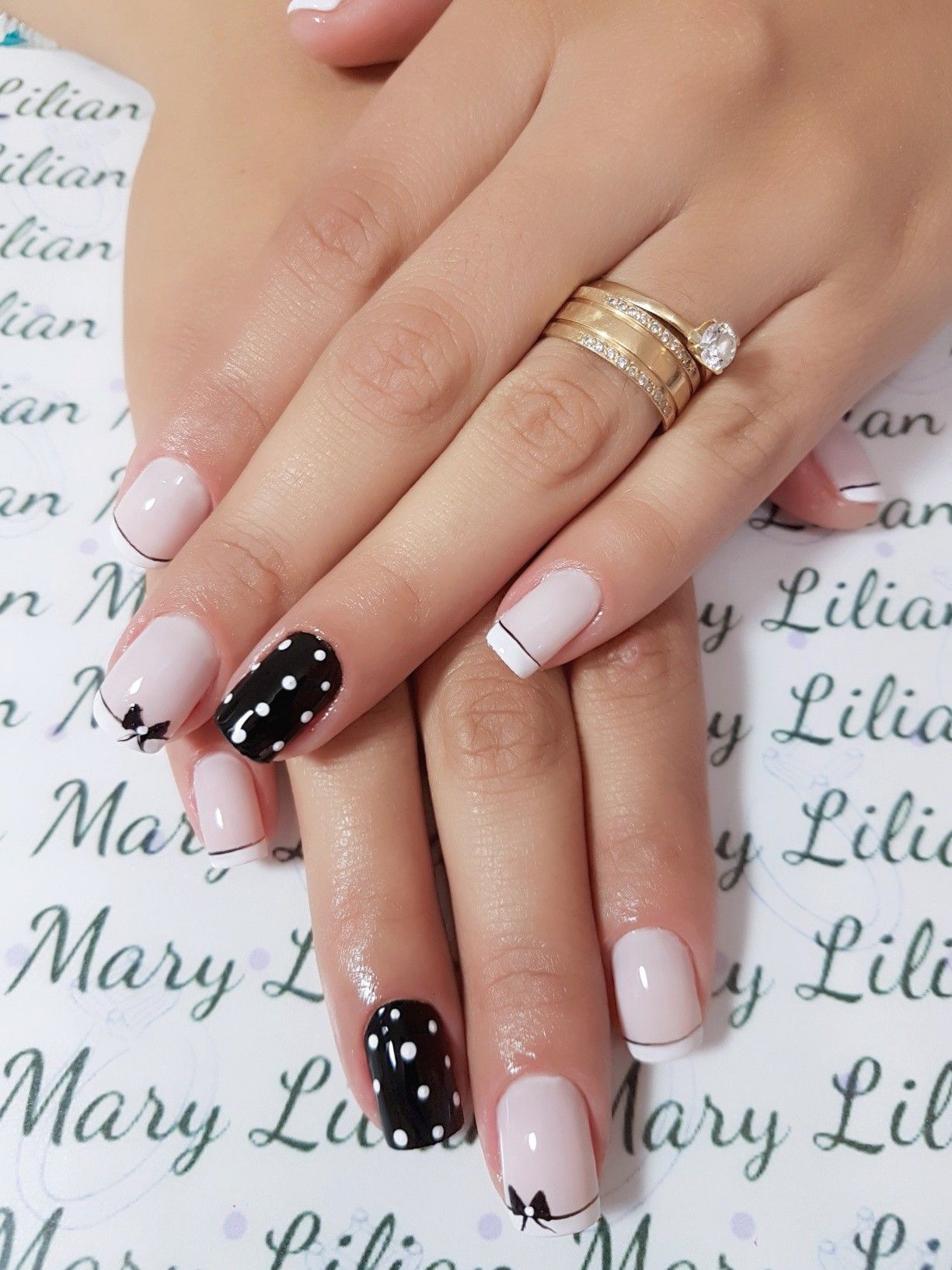Unhas Decoradas Com Bolinhas
