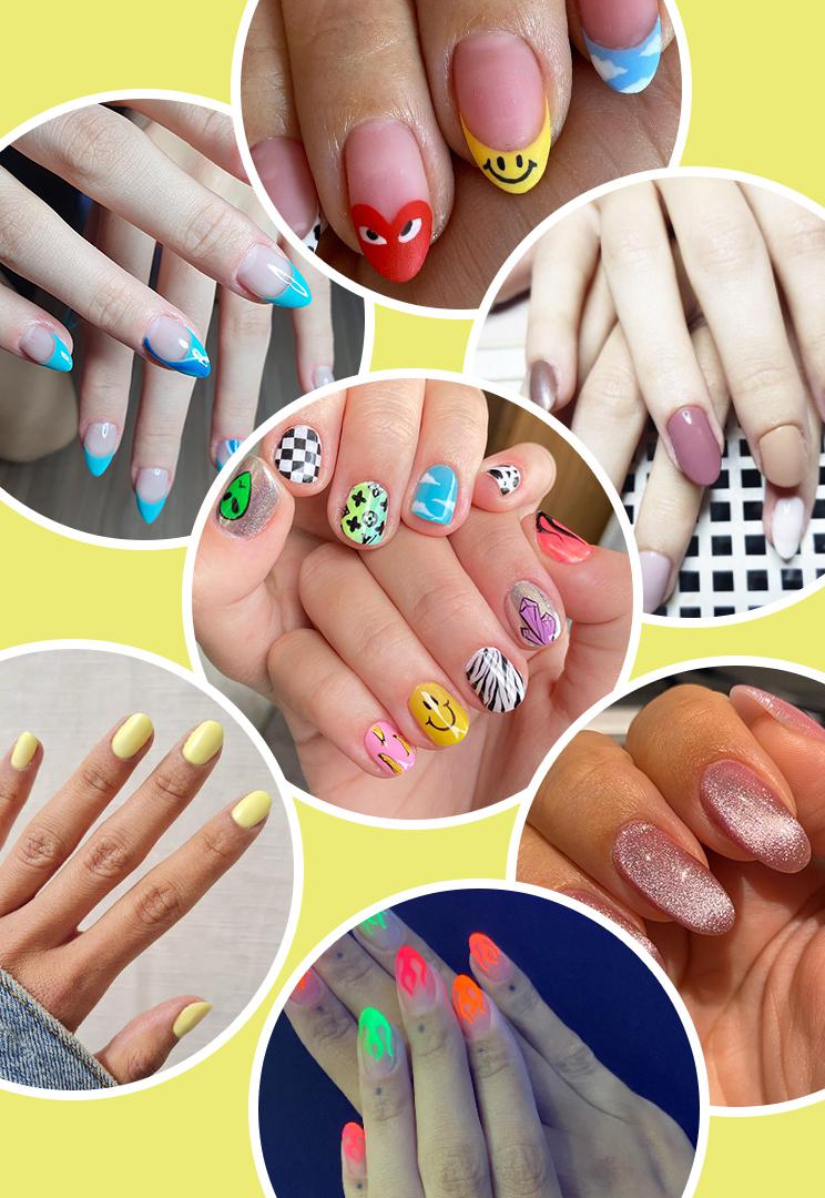 Unhas Decoradas Com Durex